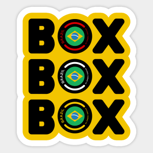 GRAND PRIX BRAZIN GRANDE PRÊMIO DE SÃO PAULO Sticker